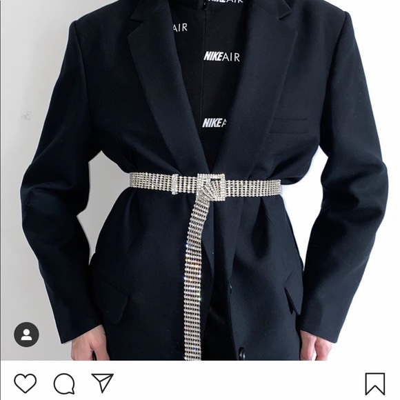 Last🔥Zara back buttoned oversized blazer bloggers favorite - Picture 9 of 15